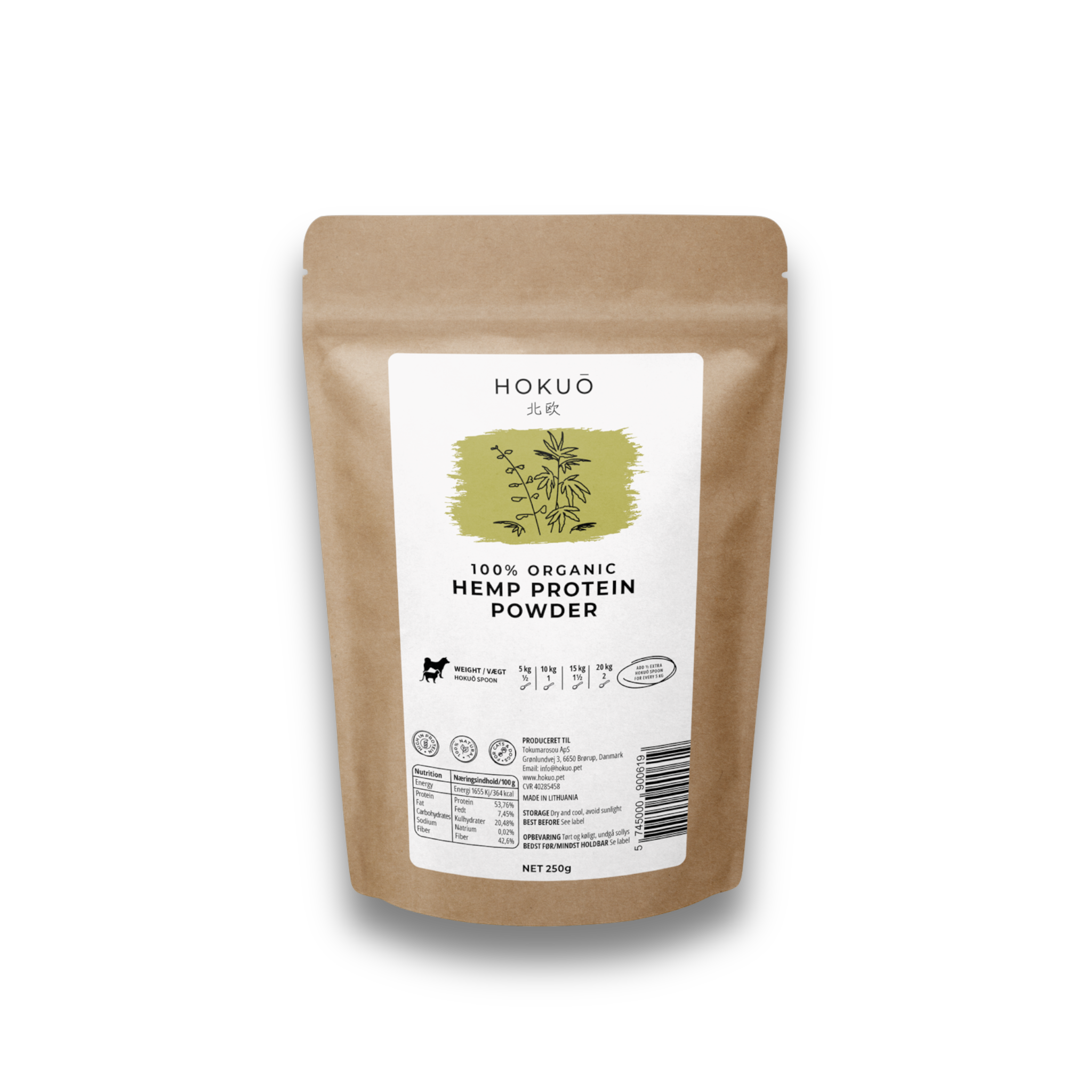 Hoku Organic Hemp Protein Powder