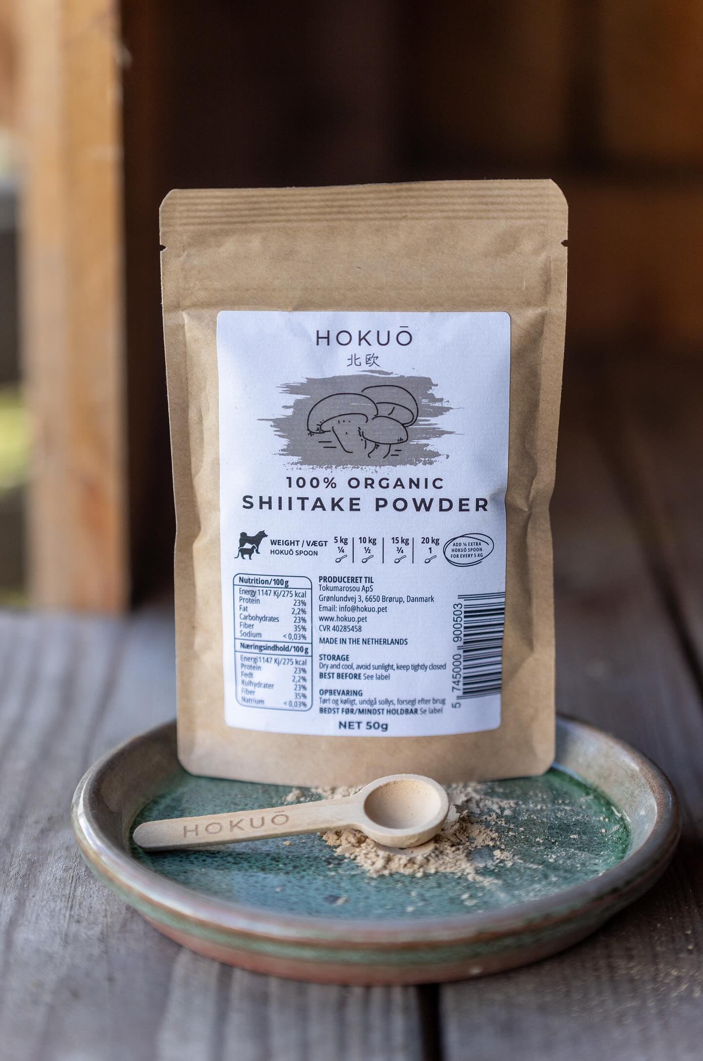 Hokuō™ Organic Shiitake Powder