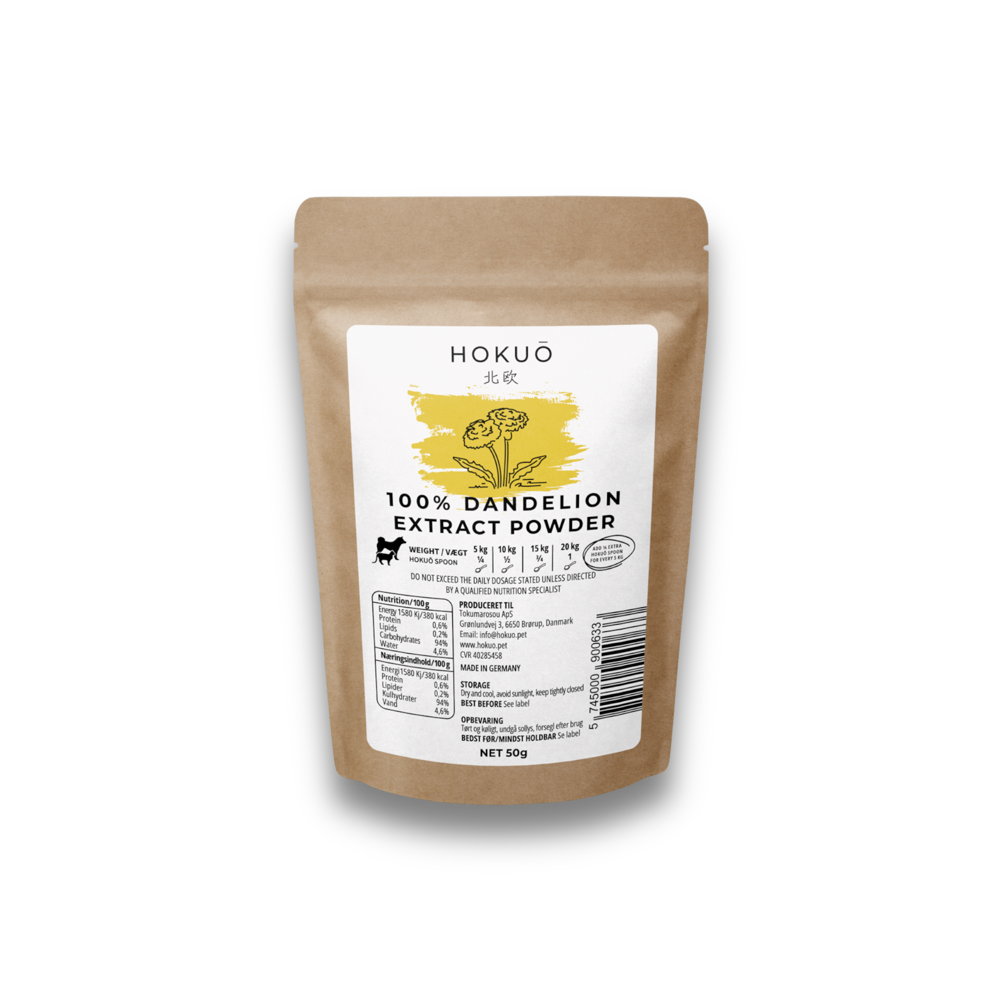 Hokuō™ Dandelion Extract Powder