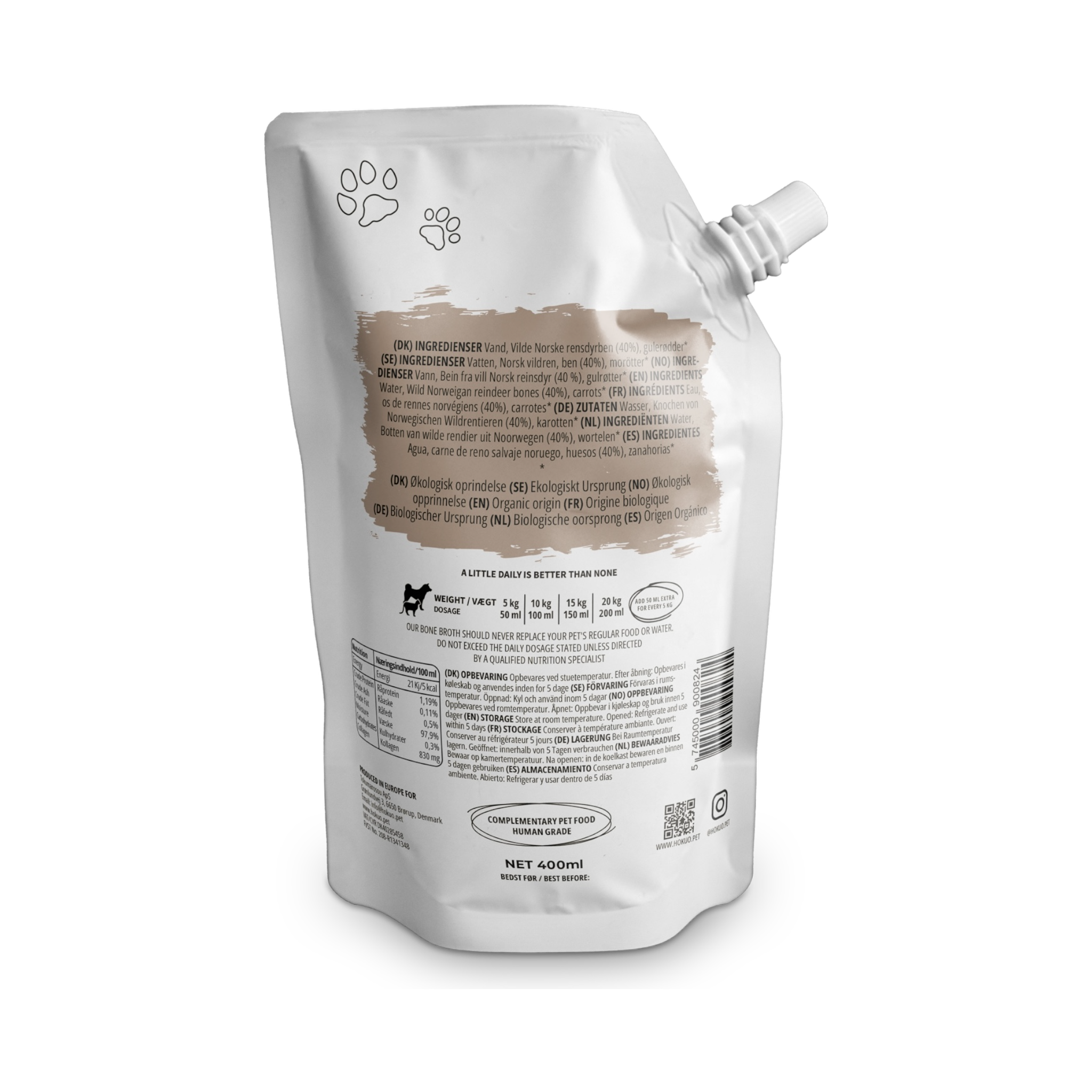 Hokuō® Reindeer Bone Broth